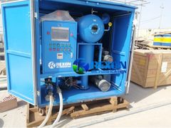 Máy lọc dầu biến áp chân không hai tầng REXON ZYD-100 hoạt động đáng tin cậy ở Iraq
