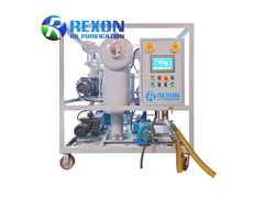 Nhà máy lọc dầu cách điện chân không REXON ZYD-50 với đồng hồ đo kỹ thuật số